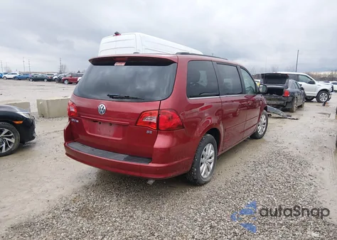 2012 Volkswagen Routan Se from USA, damaged, VIN 2C4RVABGXCR355342